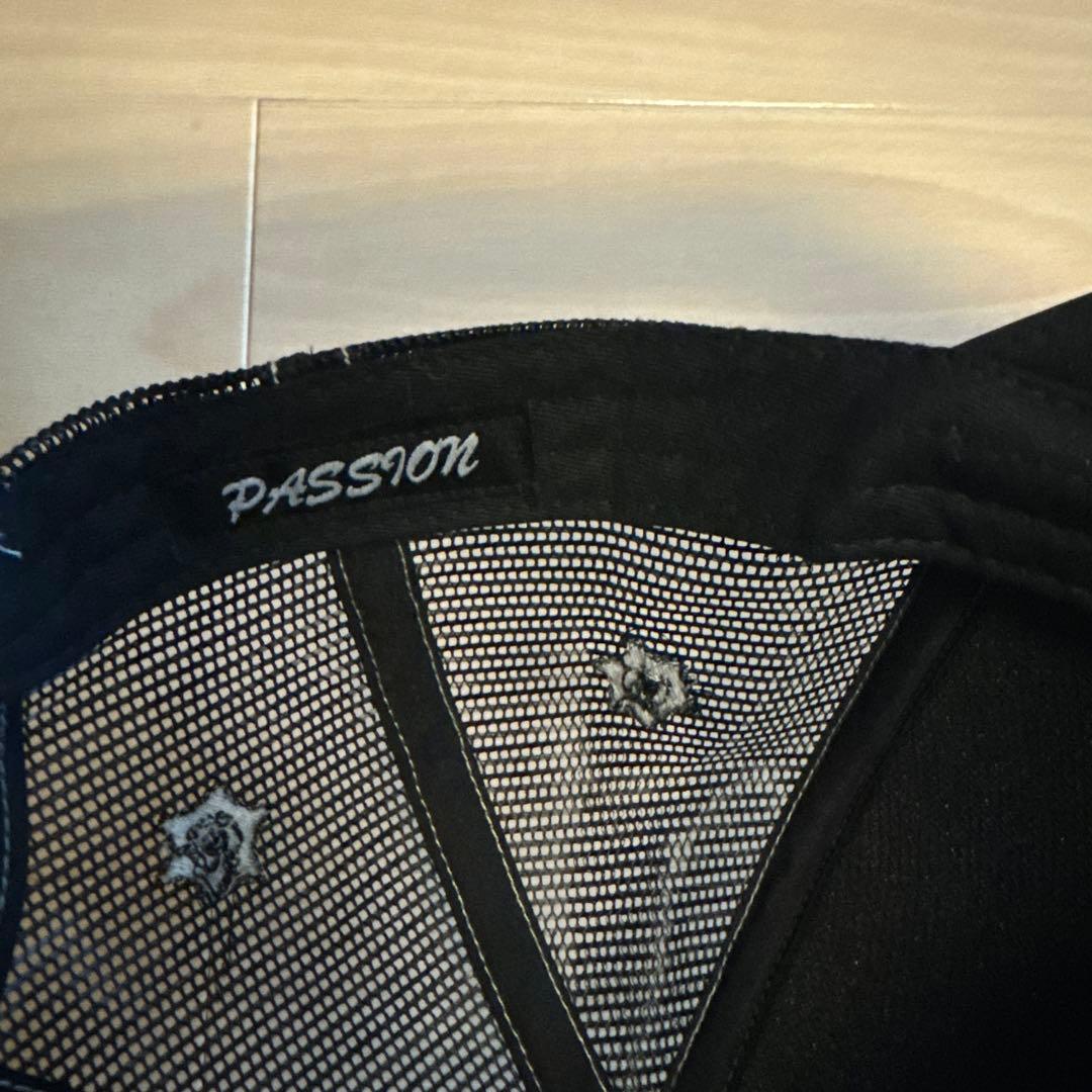 passionメッシュキャップ passionトラッカーキャップ