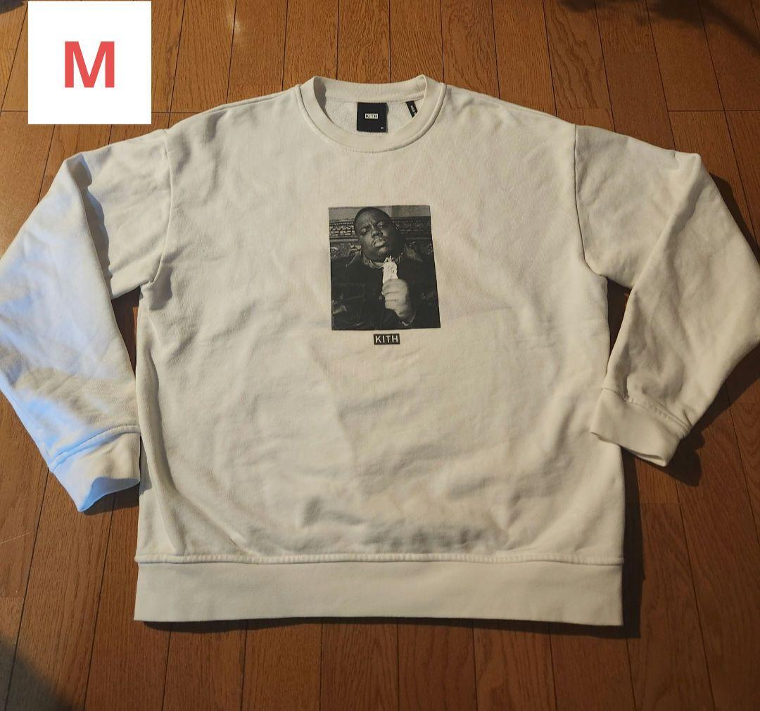 KITH スウェット トレーナー ビッグ・ノトーリアス・B.I.G　平野紫耀着用