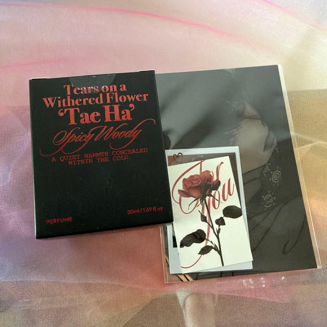 枯れた花に涙を　韓国漫画　一ノ瀬蓮の香水単品　フォトカード付き