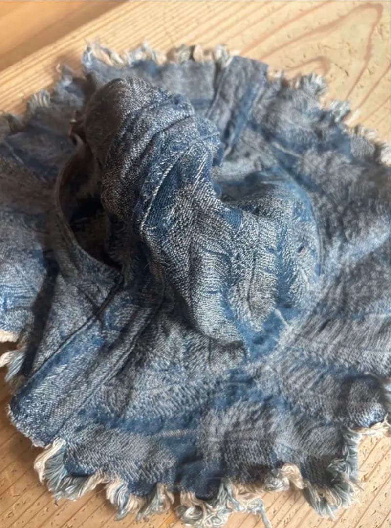 KAPITAL12 oz Magpie Denimラジオチューリップハット