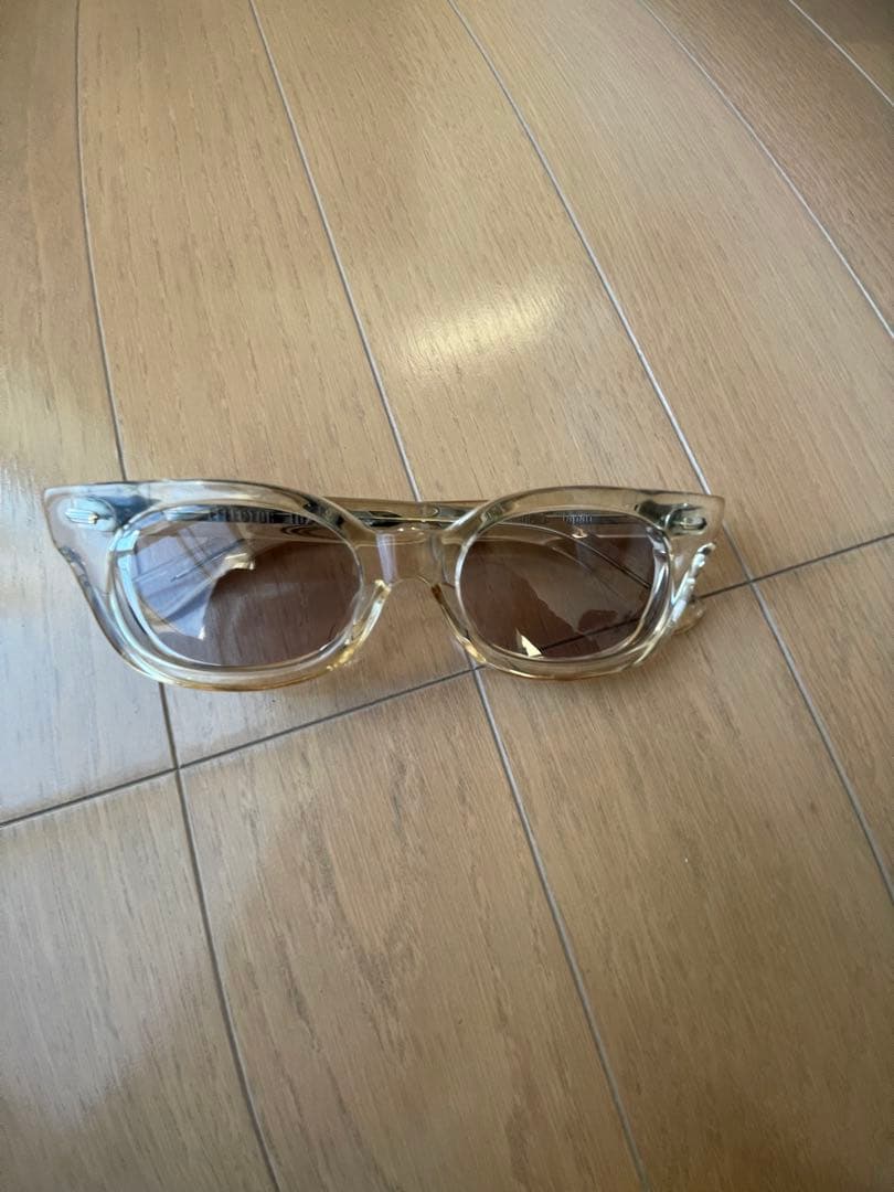 EFFECTOR fuzz クリアフレームサングラス