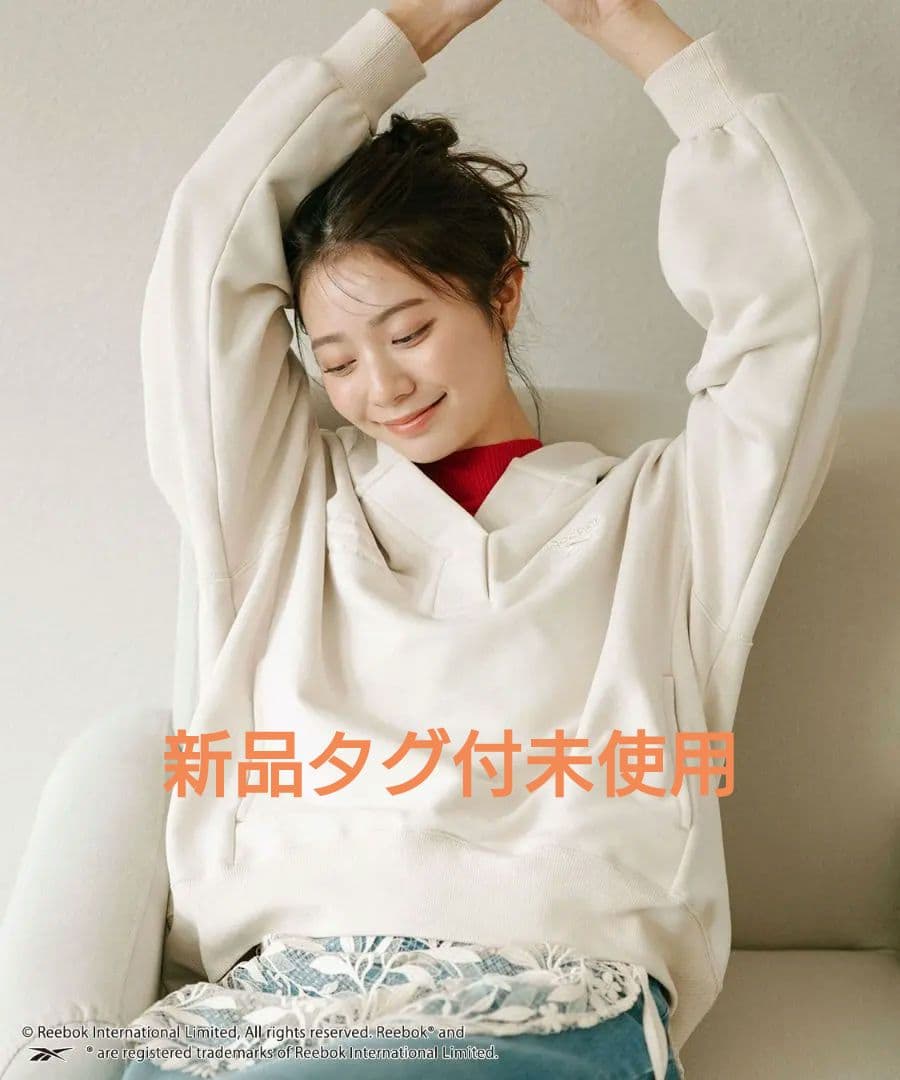 実物写真掲載 《COCO DEAL/Reebok》スキッパースウェットパーカー