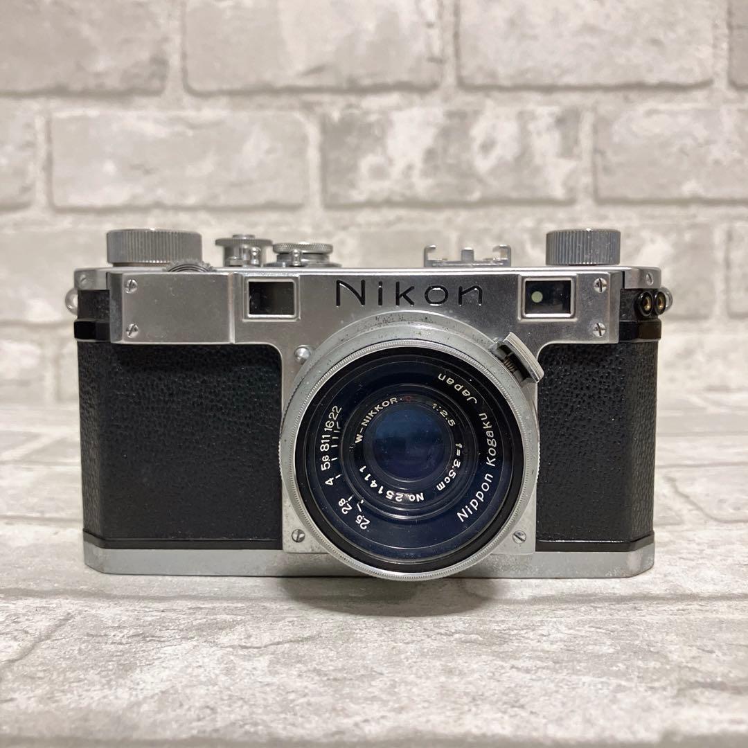 Nicon ニコンS W-NIKKOR・C 1:2.5 f=3.5cm カメラ
