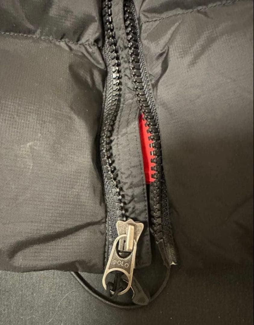 Polo Ralph Lauren ダウンジャケット XS 黒/赤