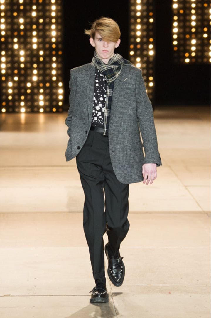 エディ期名作 SAINT LAURENT PARIS スタッズクリーパー 40