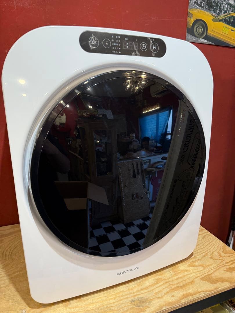 【2023年製】 送料込み！ ESTILO エスティロ 3kg 小型衣類乾燥機