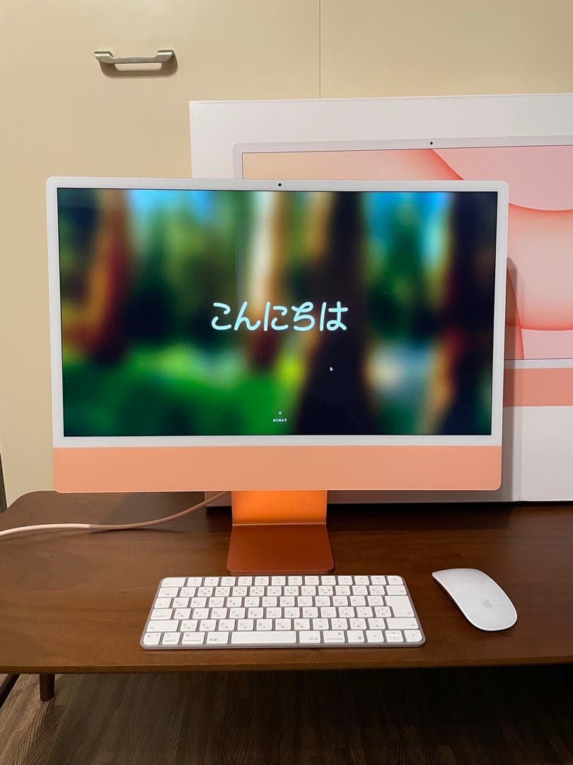 iMac 24インチ M1 オレンジ16GBメモリ / 2TB SSD