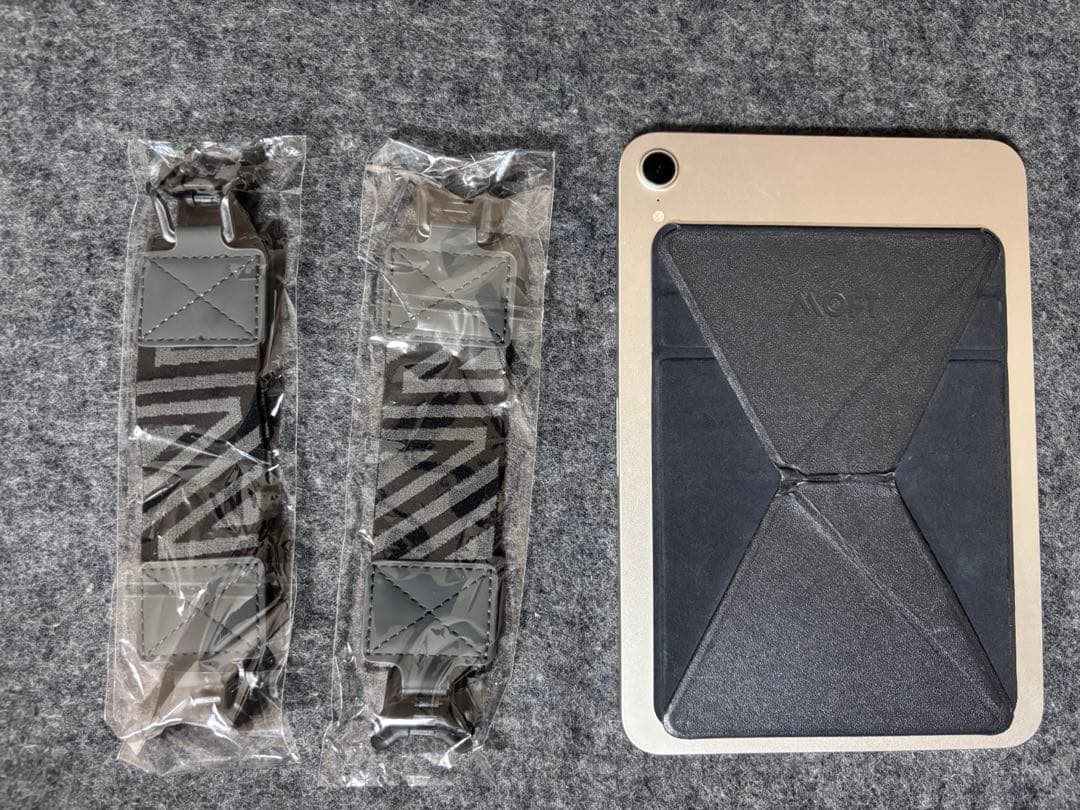 iPad mini 6 64GB スターライト +MOFTスタンド・ストラップ付