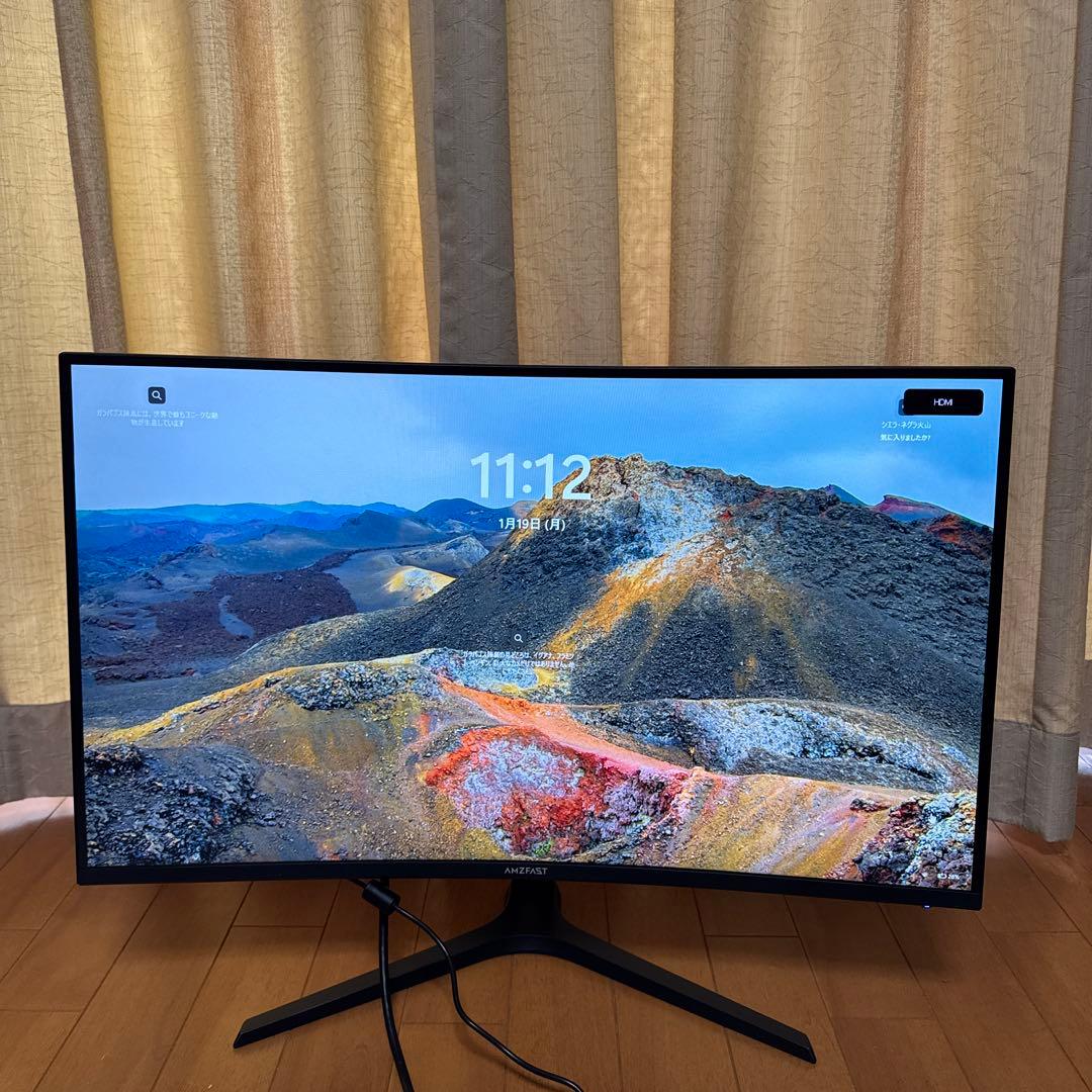 Amzfast ゲーミングモニター 27イン240Hz AMZG27C1 Pro