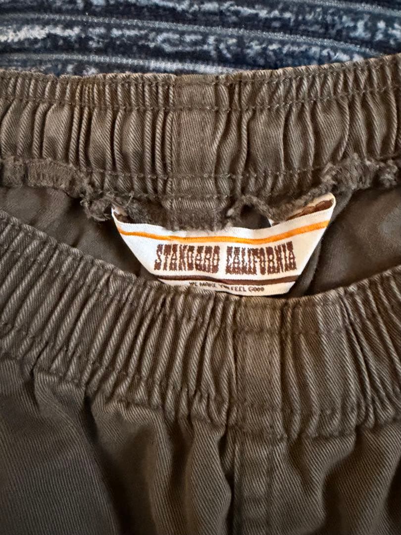 スタンダードカリフォルニア　SD Easy Pants オリーブ　L