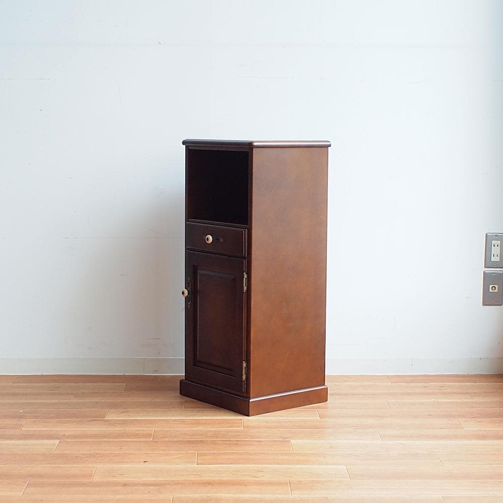 飛騨産業 キツツキ 電話台 チェスト キャビネット レトロ ビンテージ