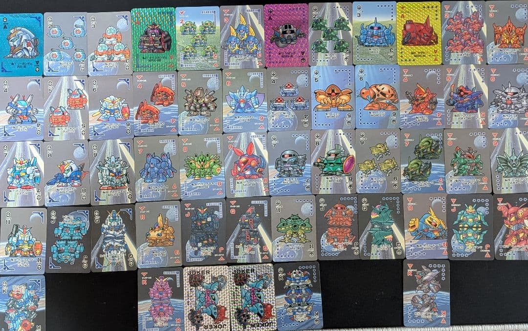ＳＤガンダムトランプ(バンプレスト)トランプコンプセット