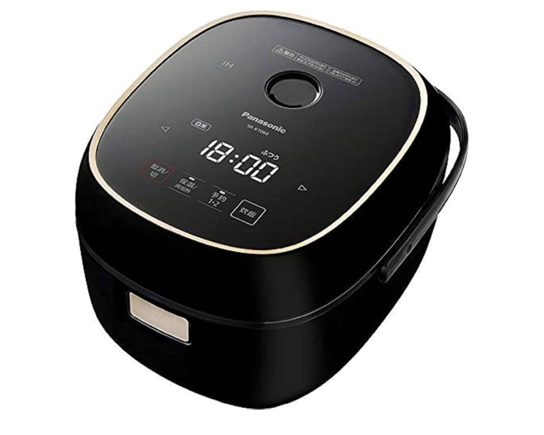 パナソニック IHジャー炊飯器 備長炭釜 3.5合炊き 黒 SR-KT060-K