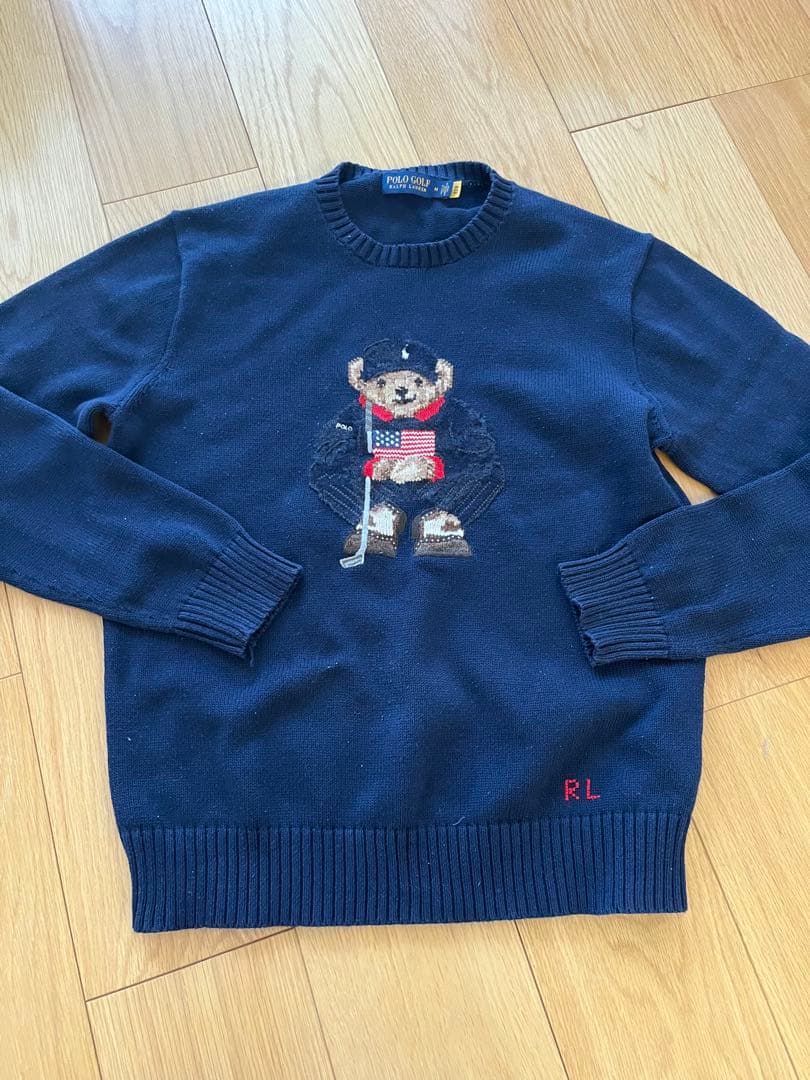 CEEKAYポロゴルフ　ニット　M