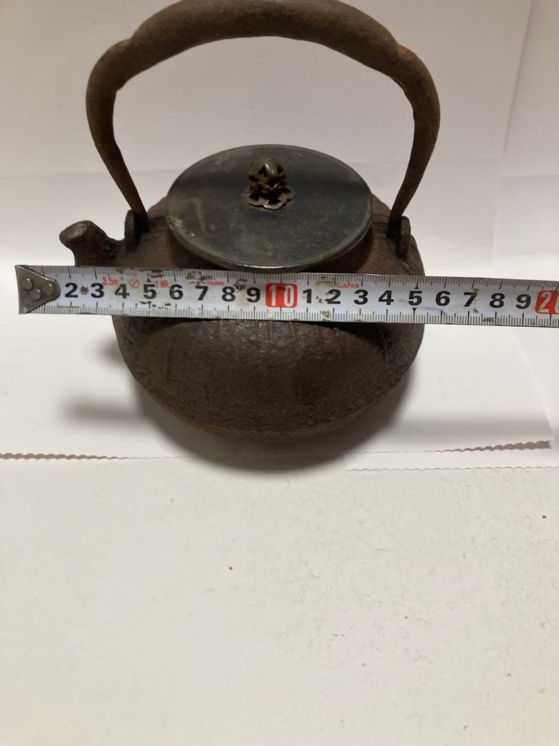 明治期龍文堂急須ミニ鉄瓶