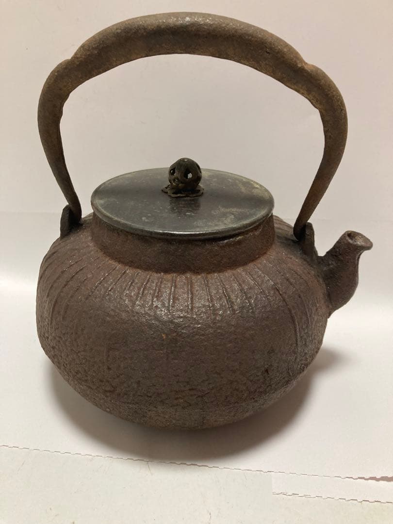 明治期龍文堂急須ミニ鉄瓶