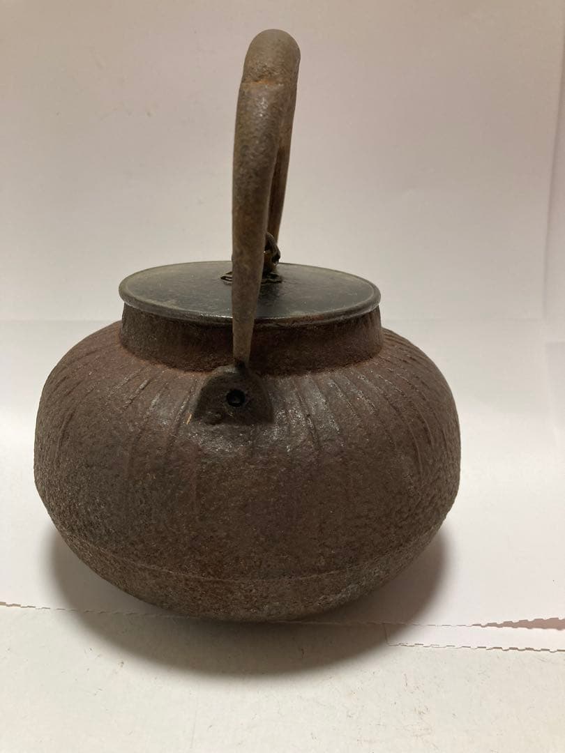 明治期龍文堂急須ミニ鉄瓶