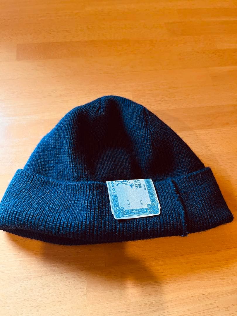 H.W.DOG&CO 40’S USN WATCHニット帽　ネイビー