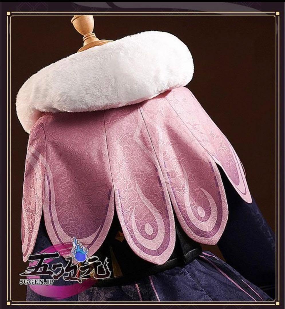 三分妄想/原神/雲菫/ブーツ＆ウィッグ付きコスプレ衣装Mフルセット