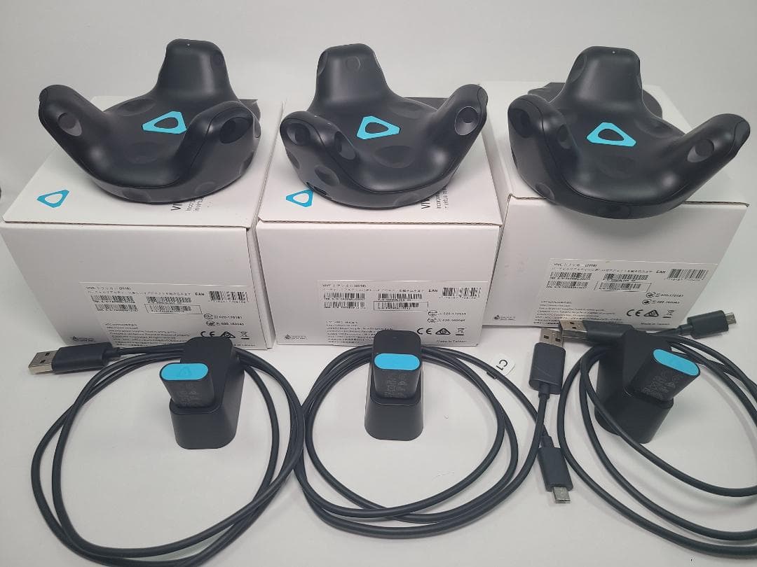 HTC Vive本体＆Viveトラッカー 5個セット VRフルトラッキング