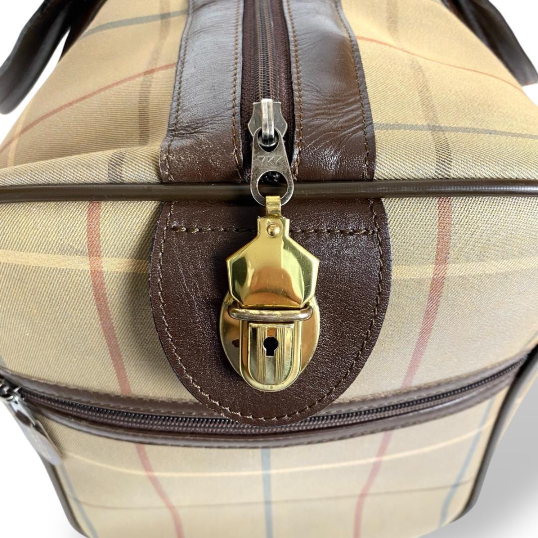 美品 バーバリーズ Burberrys ボストンバッグ 旅行カバン 大容量