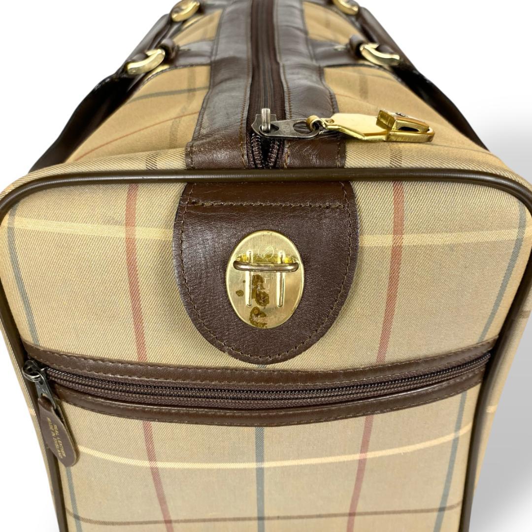 美品 バーバリーズ Burberrys ボストンバッグ 旅行カバン 大容量