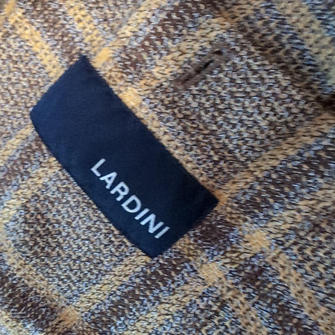 ラルディーニ ジャケット　LARDINIブラウンチェック