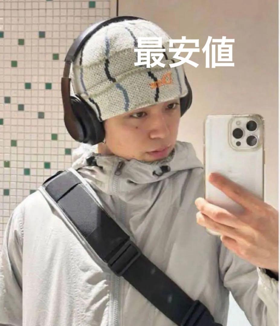 Dime ビーニー　グレー　かつきくん着用