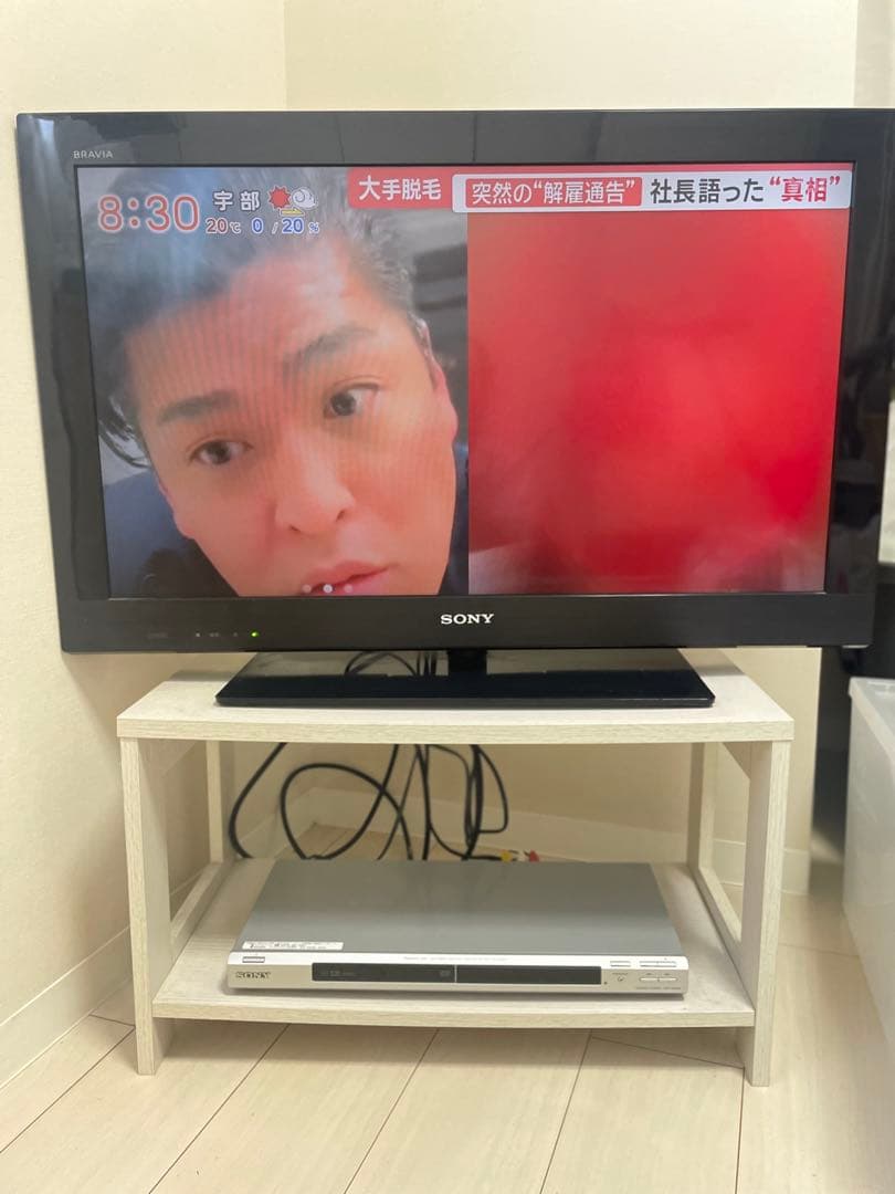 SONY BRAVIAプラズマテレビ32型KDL-32CX400動作確認済み