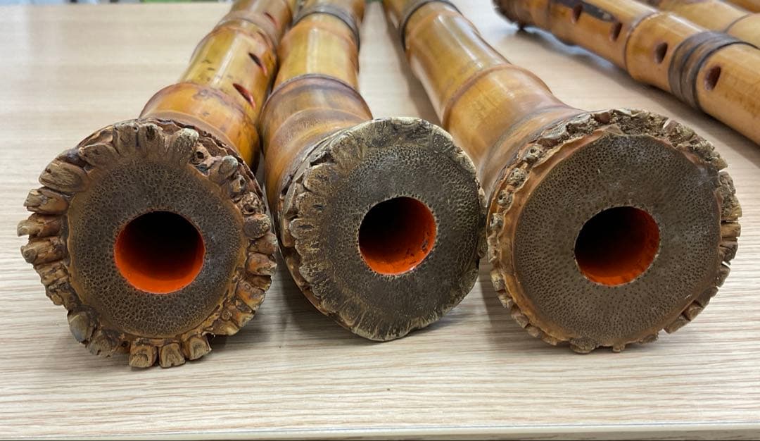 【俊洞作】尺八 竹製 6本まとめ売り