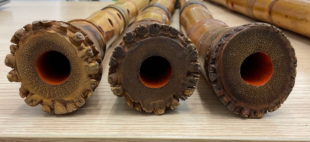 【俊洞作】尺八 竹製 6本まとめ売り