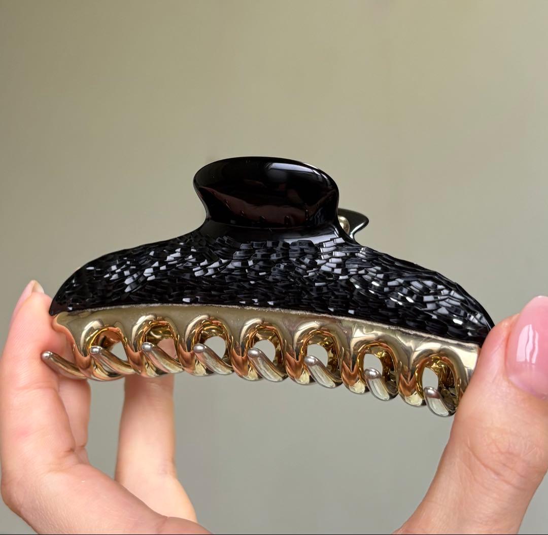 acca 黒の大クリップ