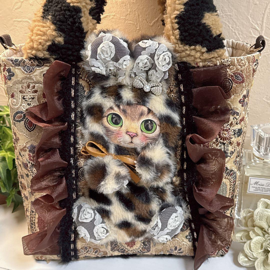 あ*き様 コヤンイサムチョン♡新作カフェオレ色インド刺繍リトルサンダーのトートバ