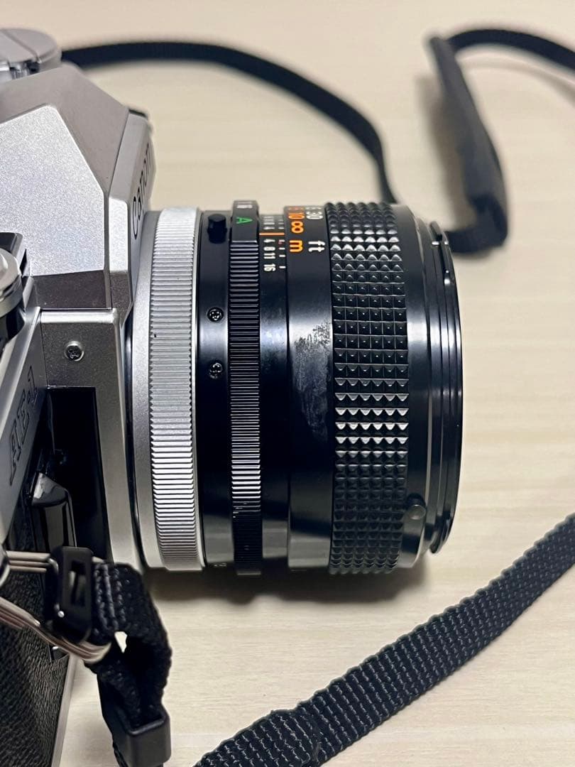 Canon AE-1 フィルム一眼レフカメラ 50mmレンズ付き
