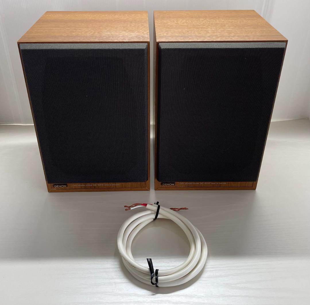 【ビート】DENON デノン SC-E212 ペアスピーカーシステム
