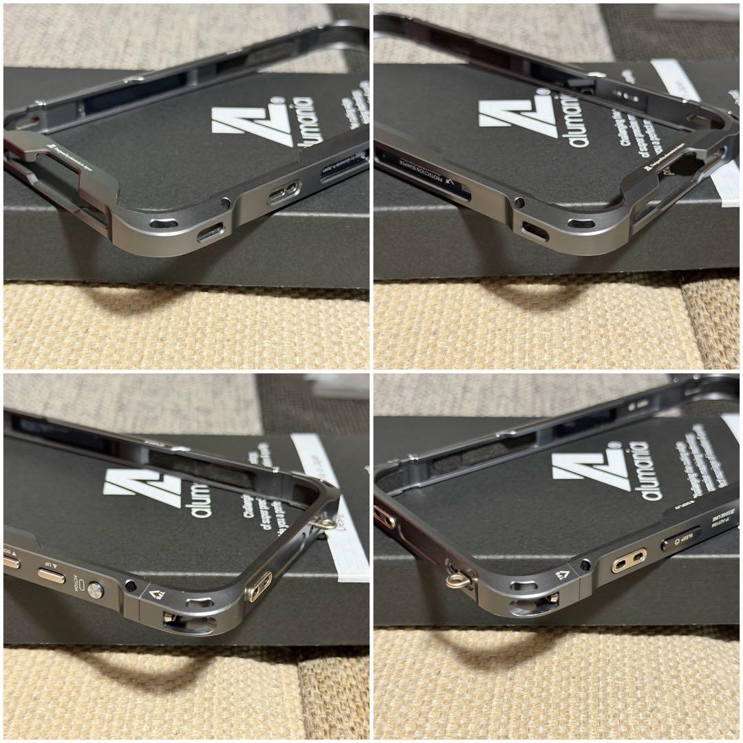 alumania アルマニア iPhone15 Pro MAX バンパー