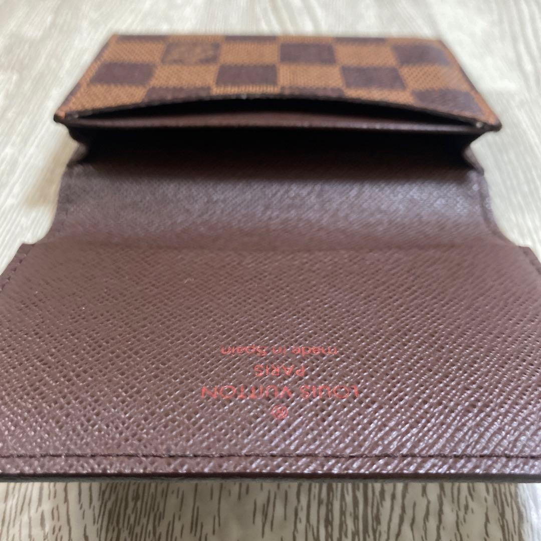 【なな】LOUIS VUITTON ダミエ 名刺入れ カードケース