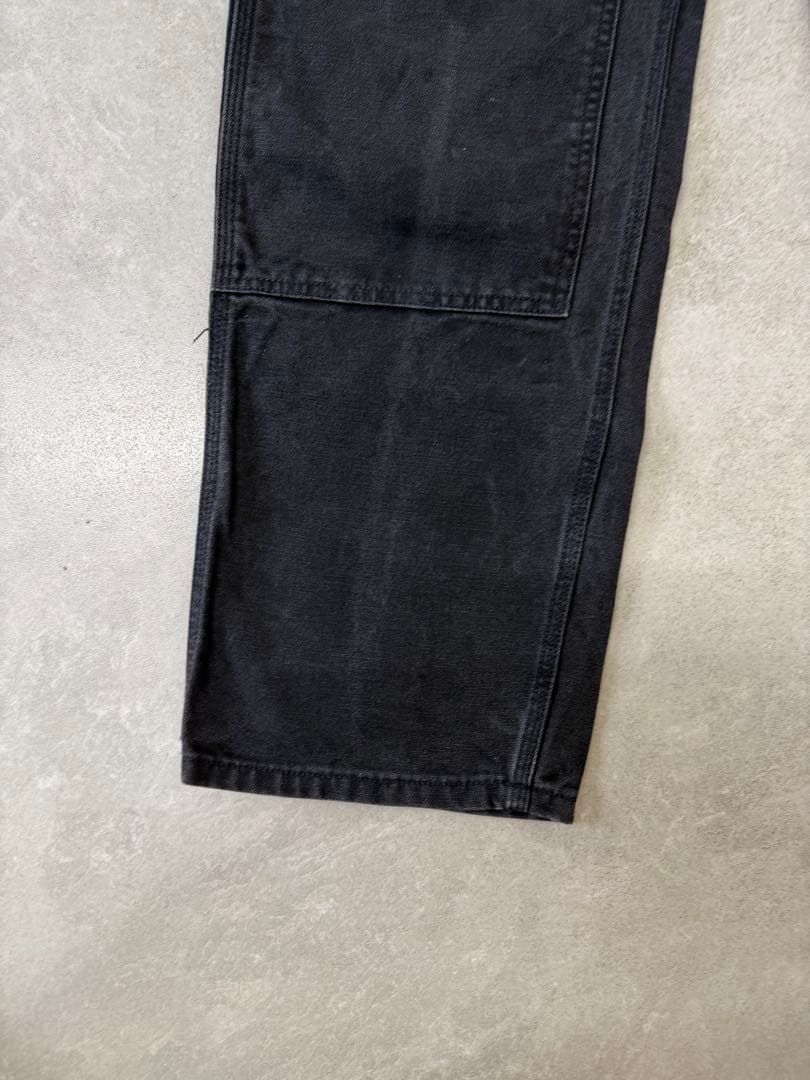 希少 90s USA製 カーハート ダブルニー B01 BLK 33x32