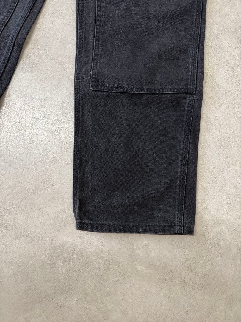 希少 90s USA製 カーハート ダブルニー B01 BLK 33x32