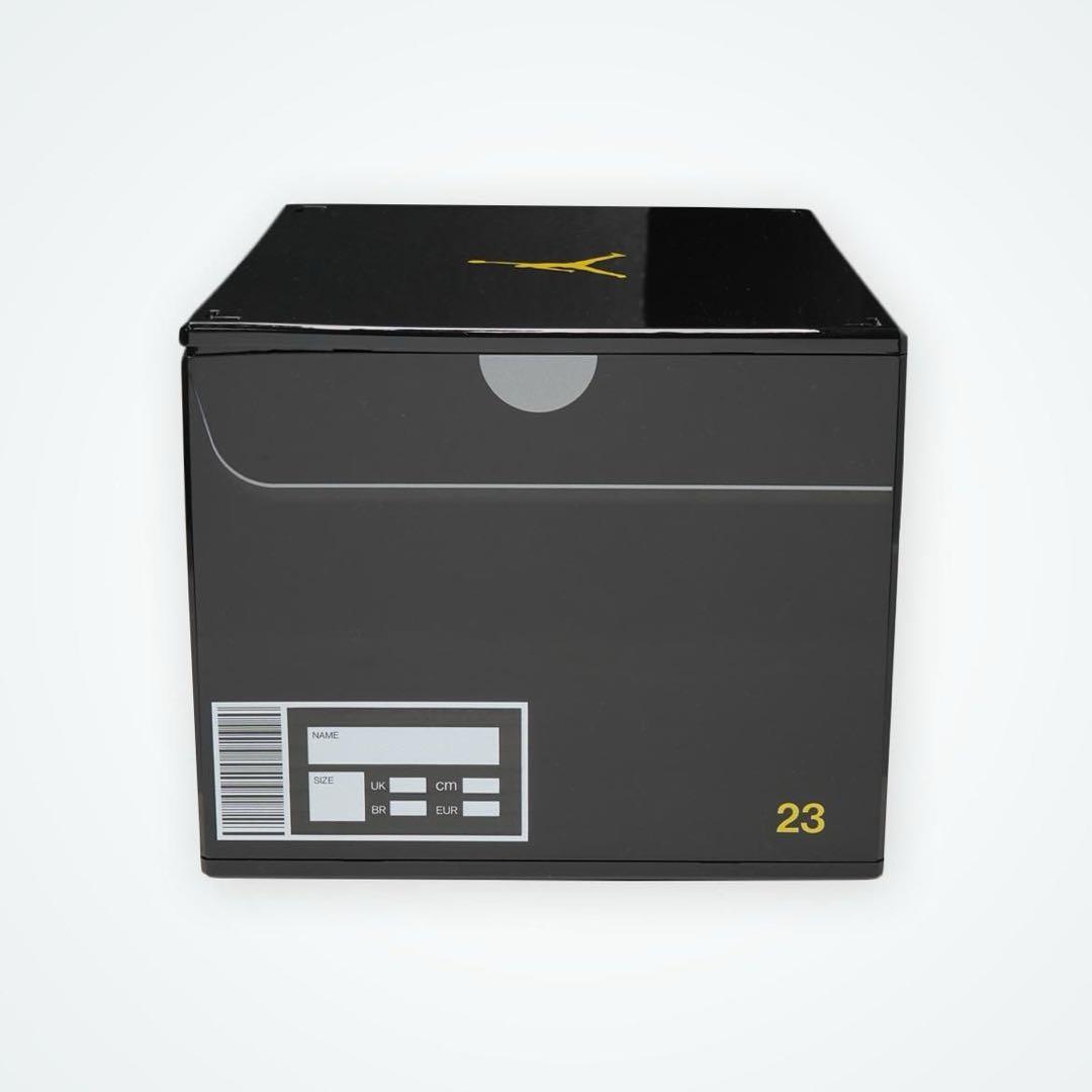 Jordan シューズ収納ボックス 黒 一個