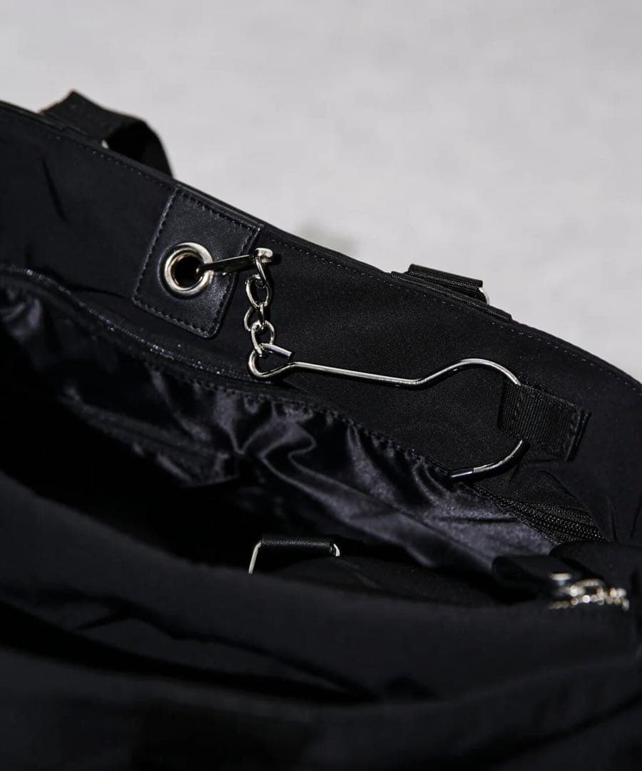 新品　ESSENTIAL LINE ガーメントドラムバッグ　ナノユニバース