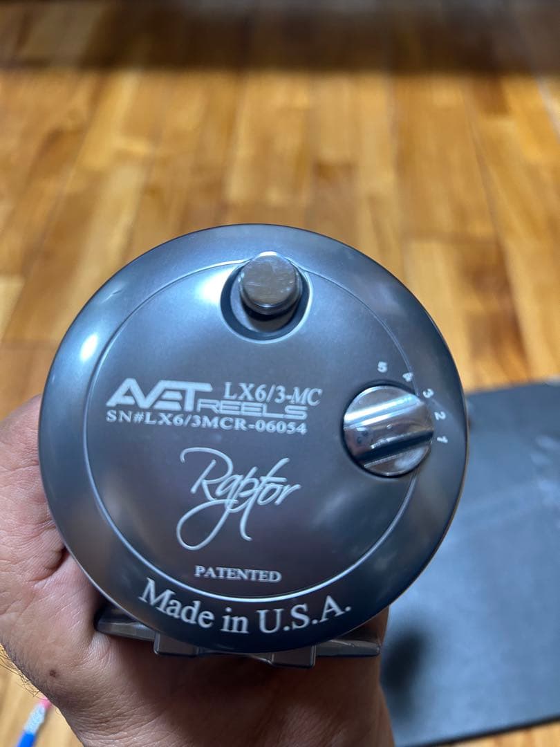 avet Raptor LX6/3-MC アベット ラプター右巻き 石鯛　クエ