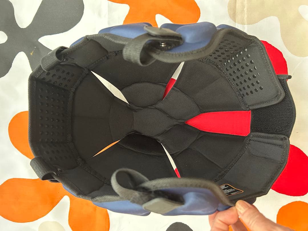 アメフトヘルメットカバー　GUARDIAN フットボールキャップ　ネイビー