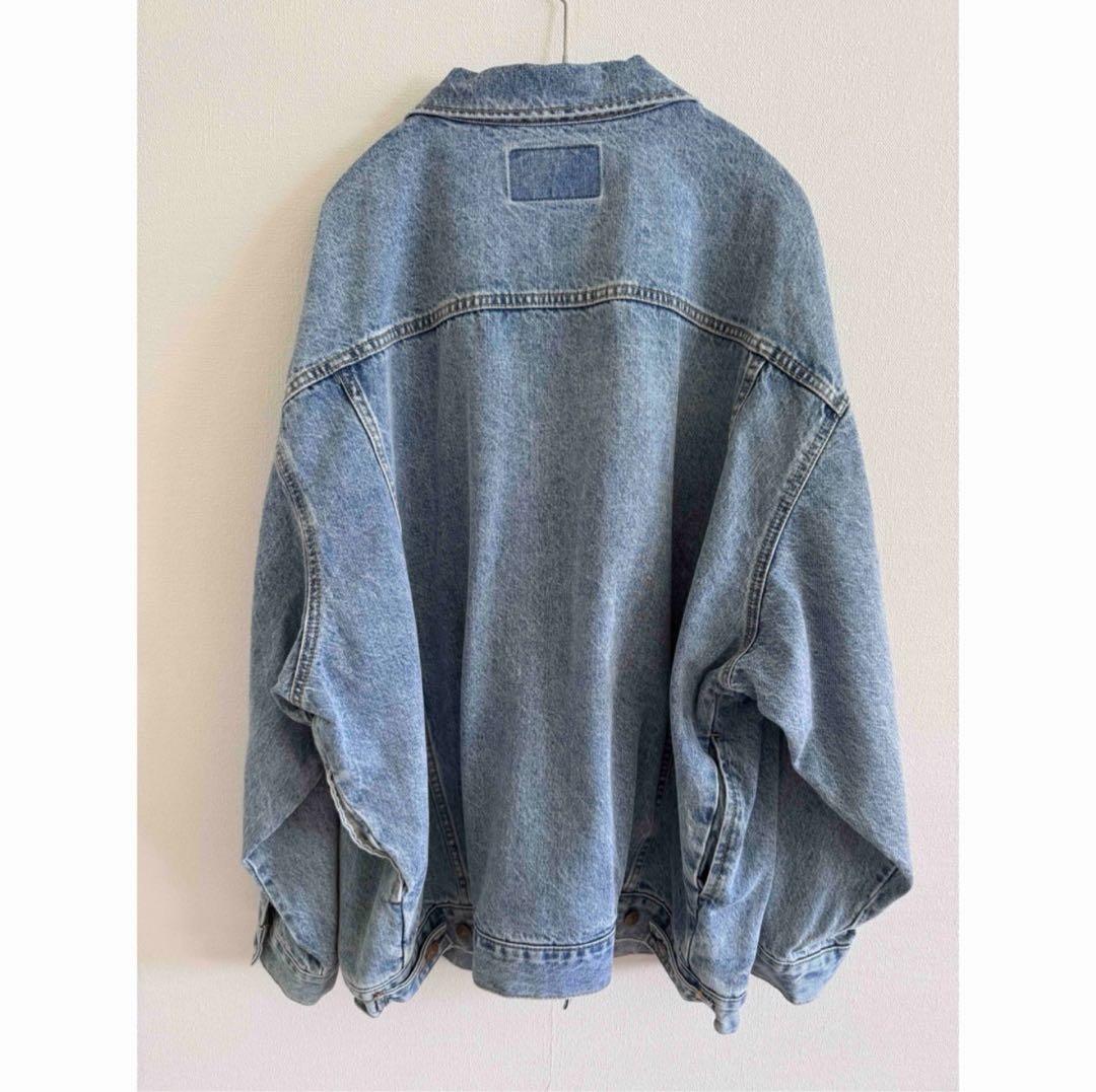 Ungrid ビッグシルエットデニムジャケット ライトブルー アングリッド
