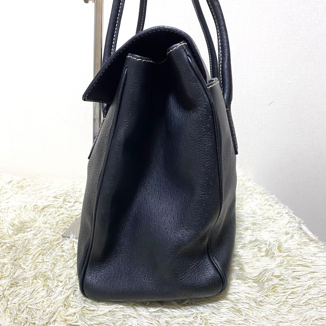 美品✨ Ferragamo フェラガモ ガンチーニ トートバック シボ革 A4可