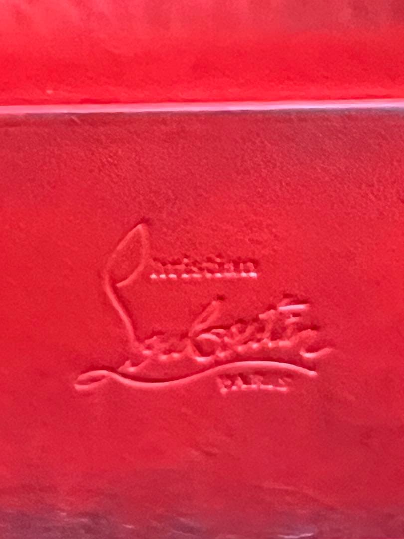 Christian Louboutin ケース ベージュ/レッド