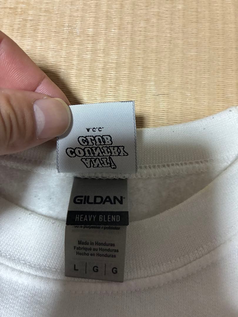 ANTI COUNTRY CLUB ホワイト トレーナー L