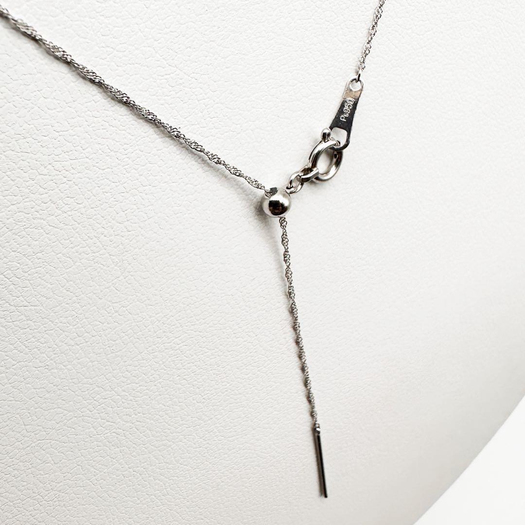 新品❗️Pt950 プラチナスクリュー♡45cm スライドピン仕様