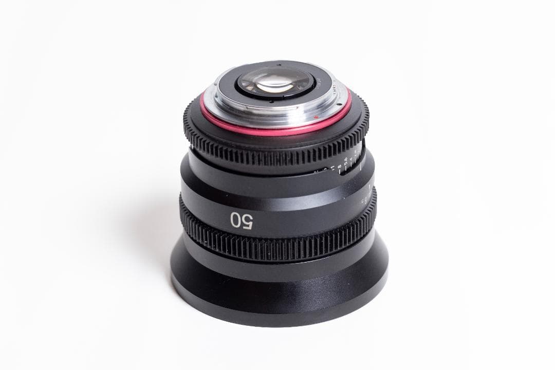 シネレンズ　EFマウント 50mm T1.6