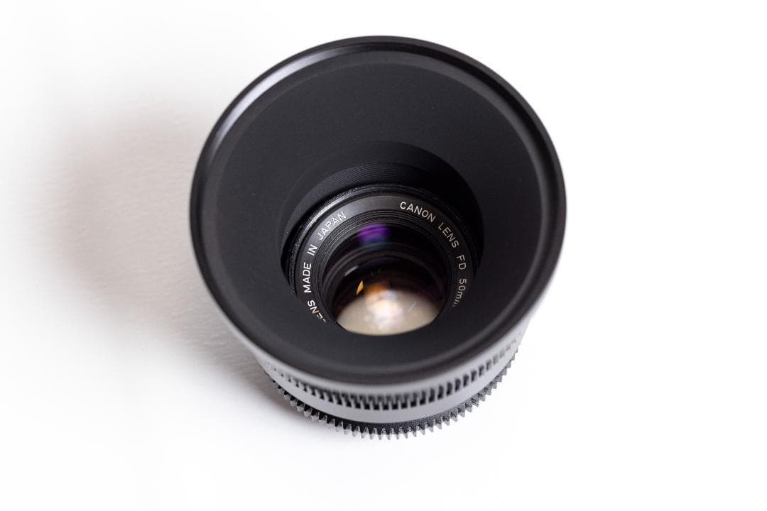 シネレンズ　EFマウント 50mm T1.6